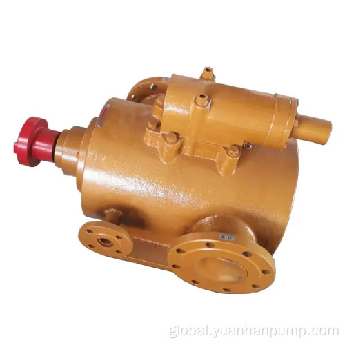 Three Screw Pump Heat preservation asphalt pump three screw pump transport asphalt heavy oil Supplier